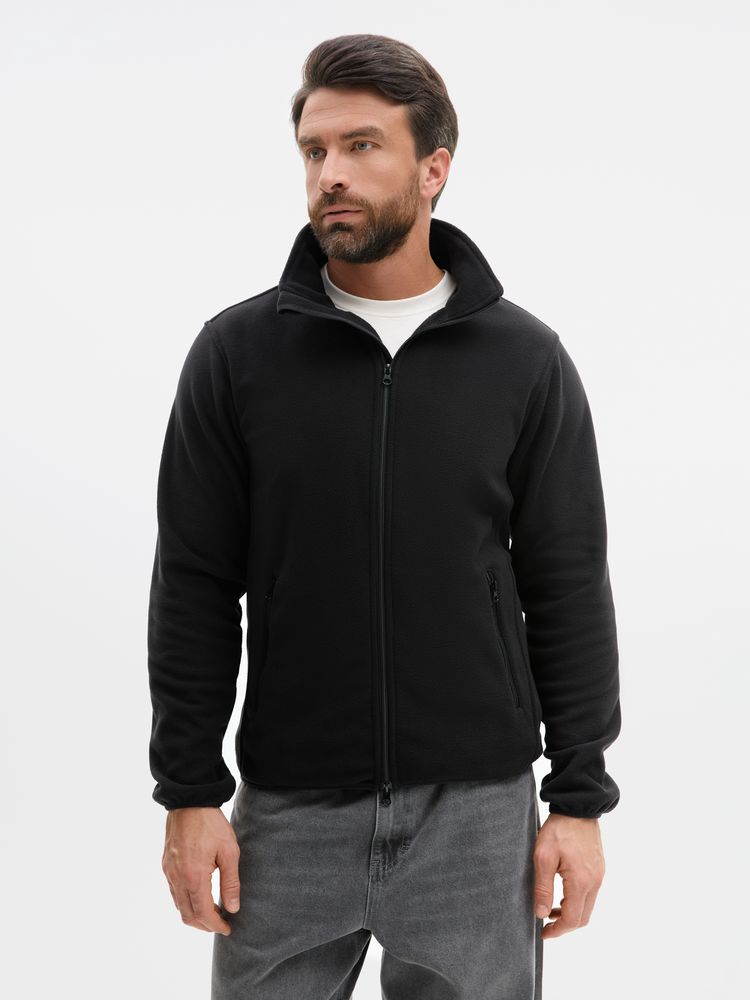 Куртка флисовая унисекс Ben Mac, черная, размер M