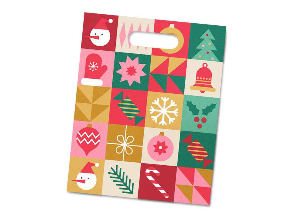 Сумка для выставок из нетканого материала PET с возможностью полноцветной печати