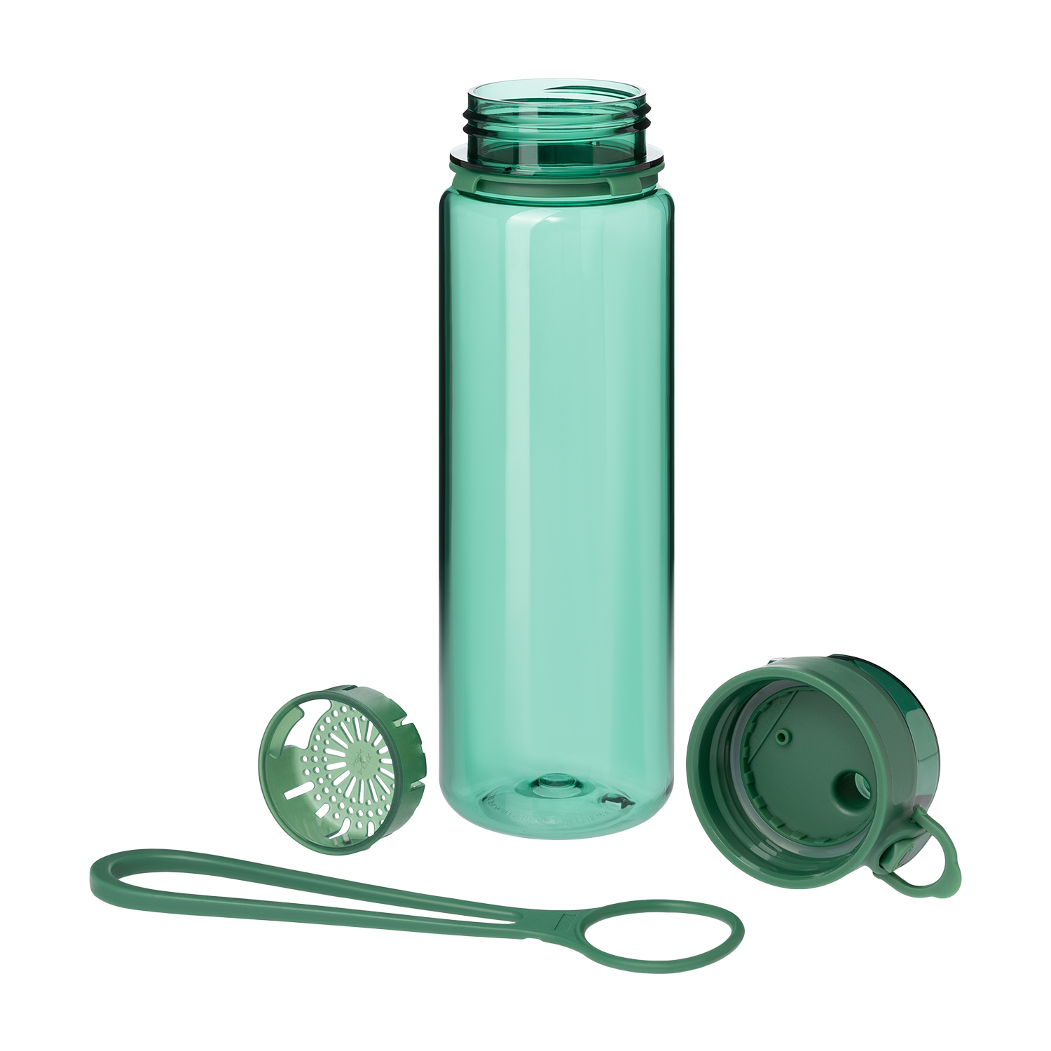 Бутылка для воды Комо (Como), зеленая