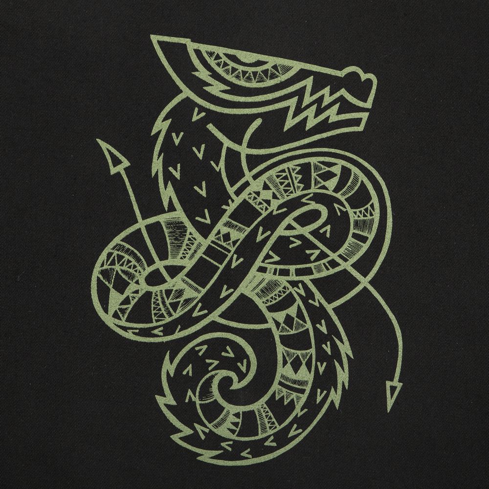 Холщовая сумка «Полинезийский дракон»