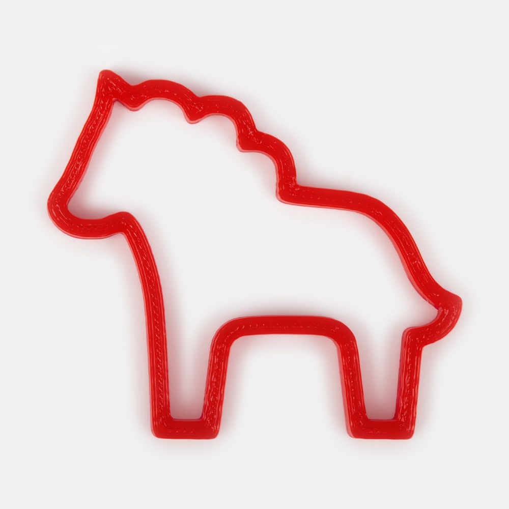 Подвеска «Лошадка с седлом» с логотипом сделано в России | Print Logo