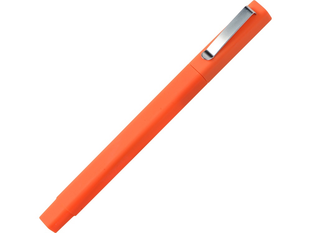 Ручка шариковая пластиковая Quadro Soft с логотипом  | Print Logo