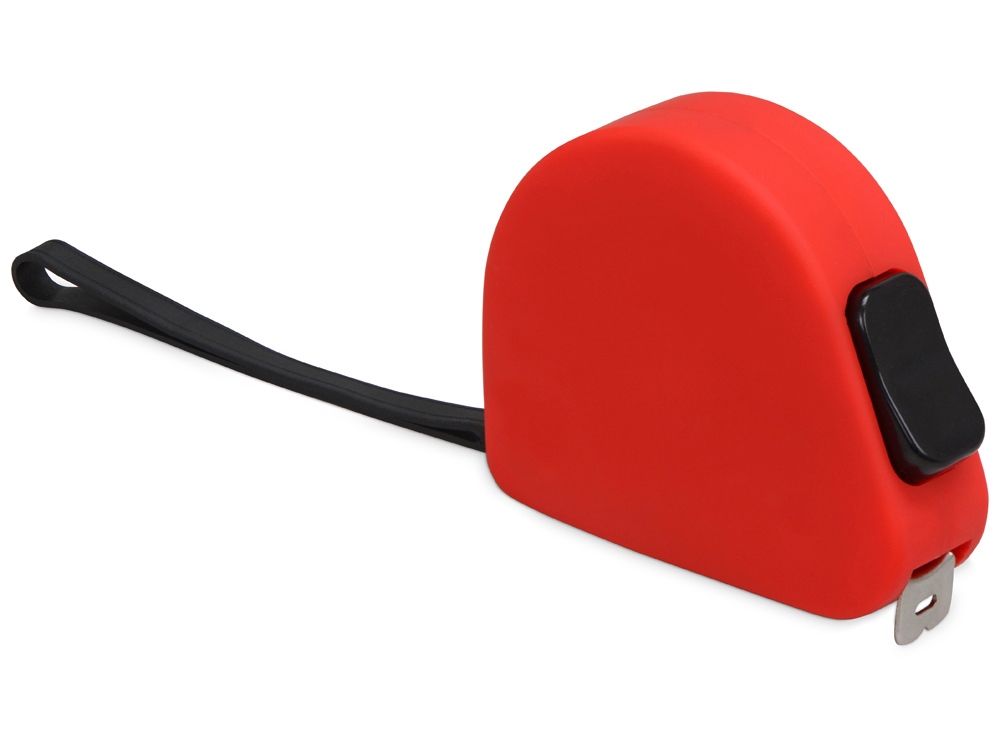 Рулетка Meter софт-тач, 3м с логотипом  | Print Logo