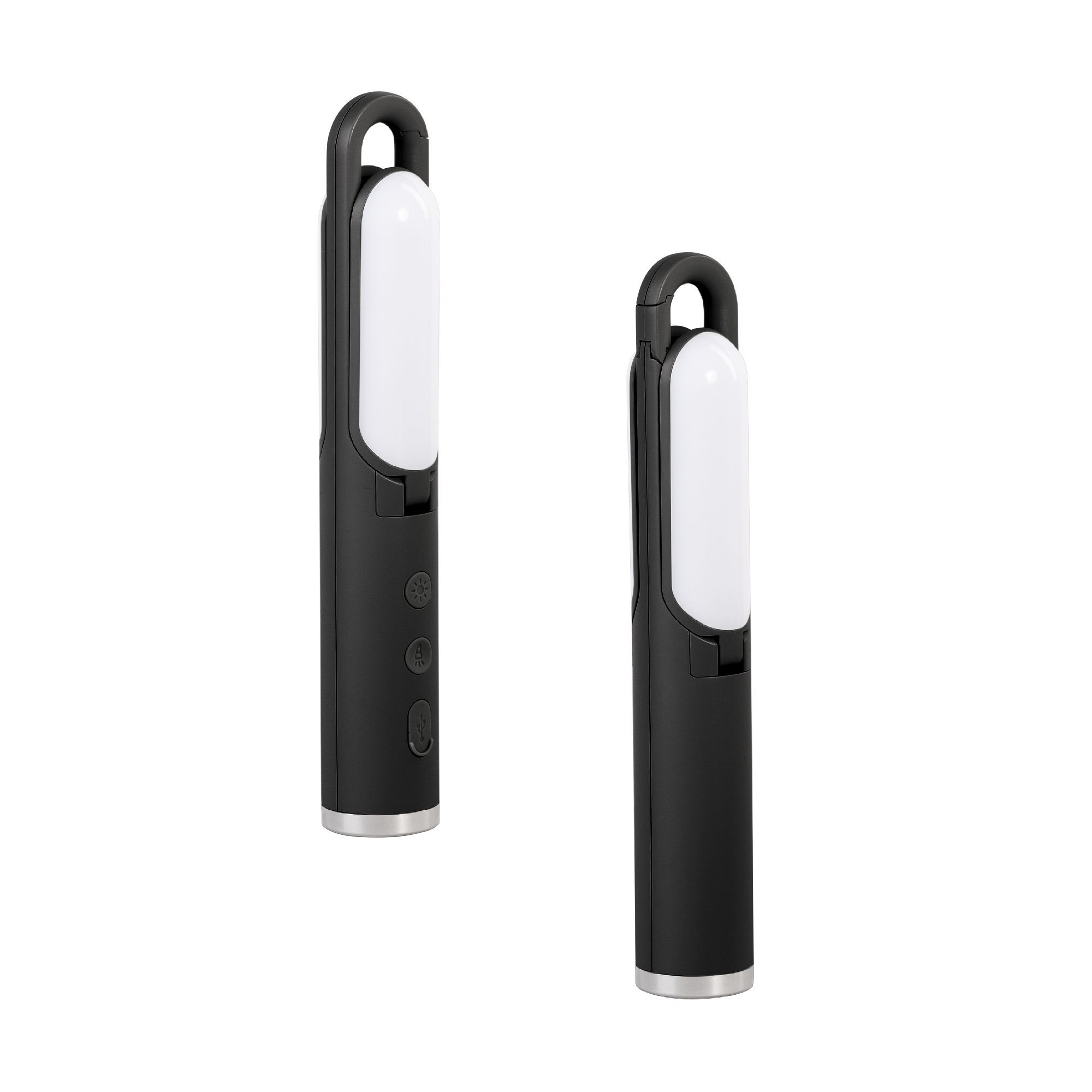 Фонарь-лампа "Torch" туристический, черный, черный