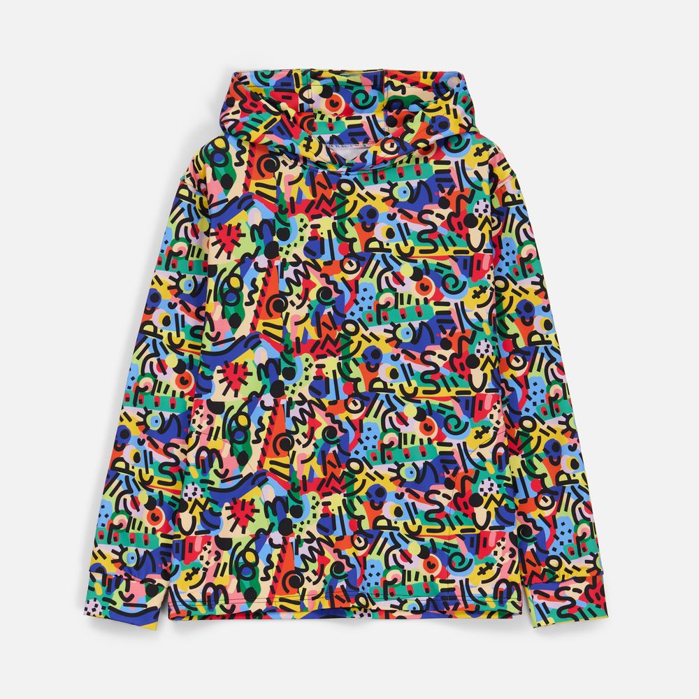 Худи унисекс Morfiss с полной запечаткой на заказ, размер XL/XXL