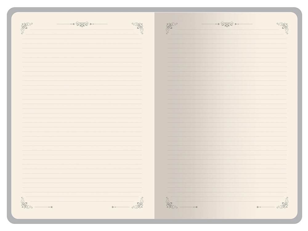 Ежедневник недатированный А4 Royal, красный с бронзовым срезом