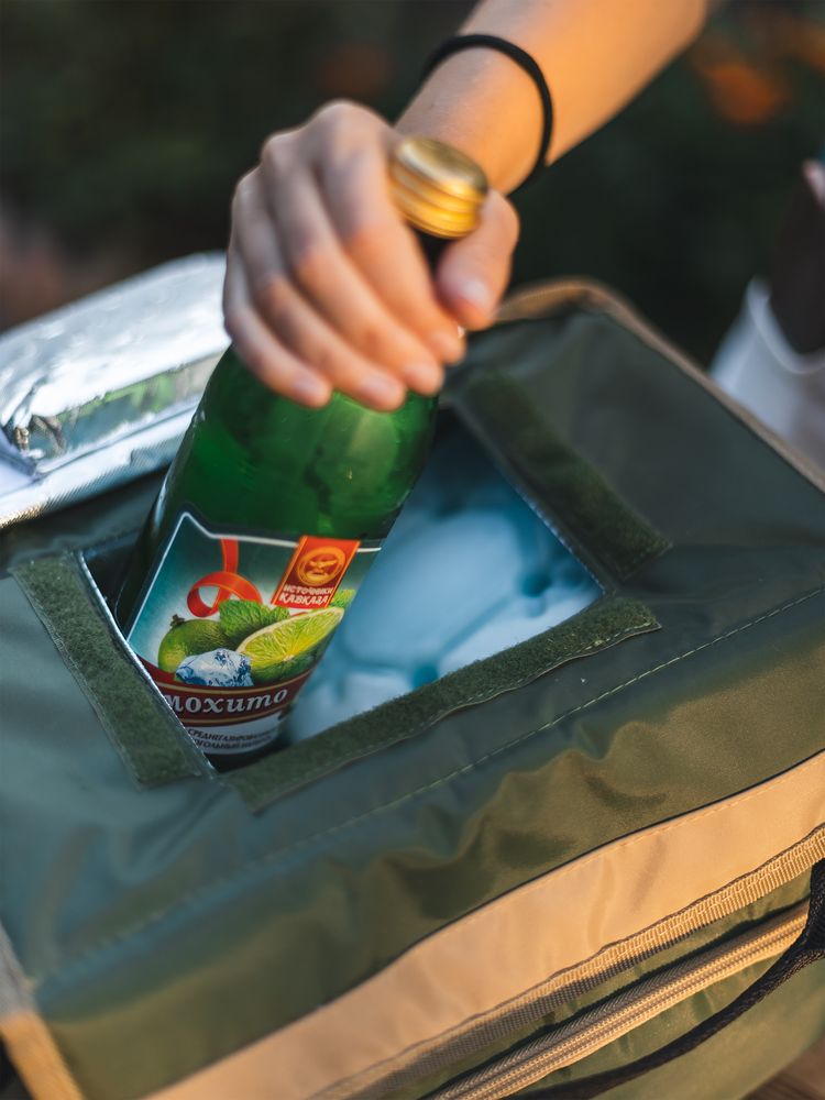 Термосумка с люком «Арктика», M фото на сайте Print Logo. 