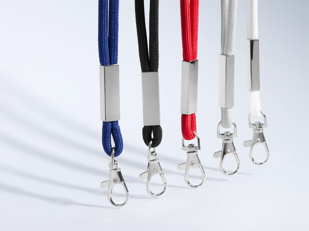 Шнурок для бейджа Tube Metal