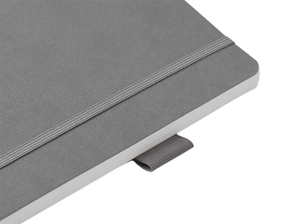 Блокнот Vision Trend А5 в гибкой обложке, серый