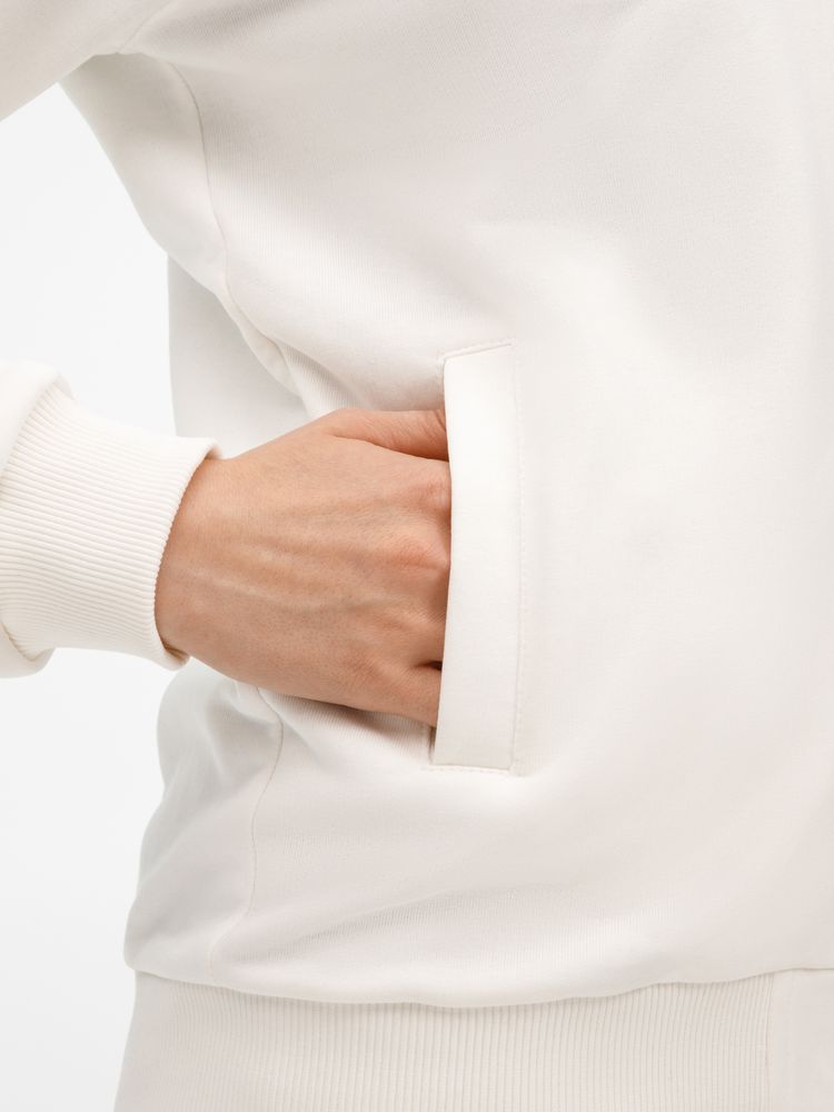 Бомбер унисекс Townie, молочно-белый, размер XL