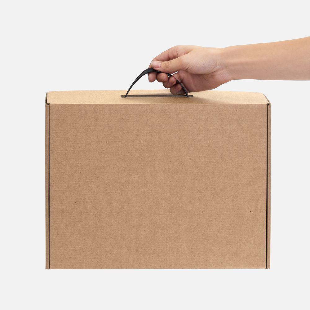 Коробка Light Case, ver.2 — пример нанесения логотипа (сделано в России) | Print Logo