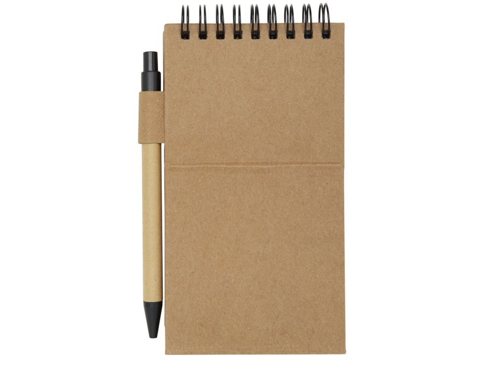 Flipper липкий блокнот с шариковой ручкой - Натуральный