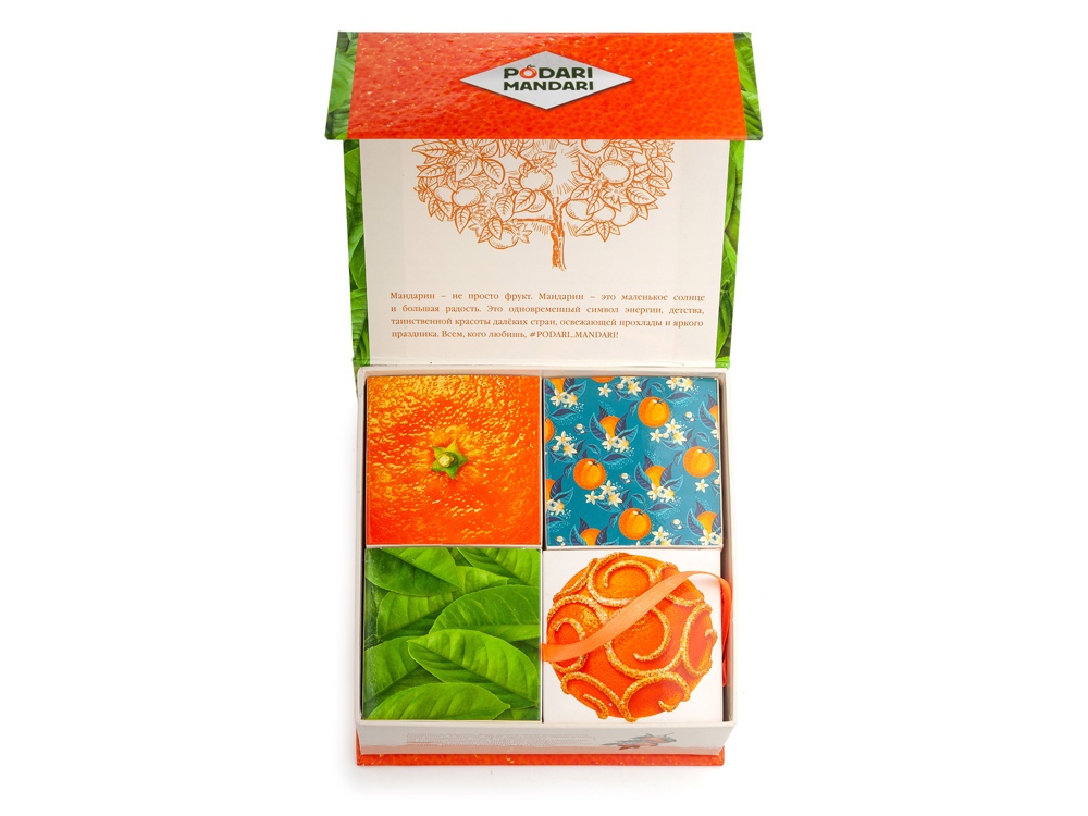 Подарочный набор с чаем и сладостями ПодариМандари (Р)