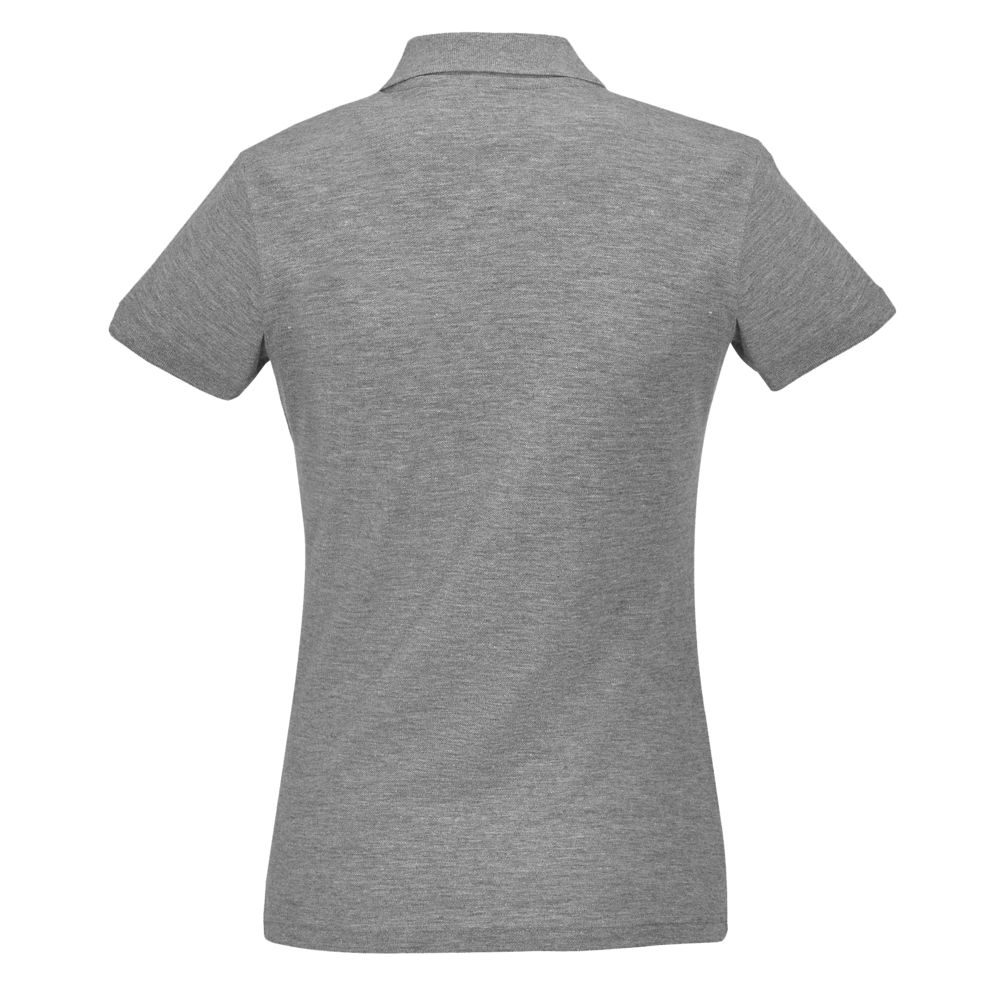 Рубашка поло женская Passion серый меланж, размер XXL