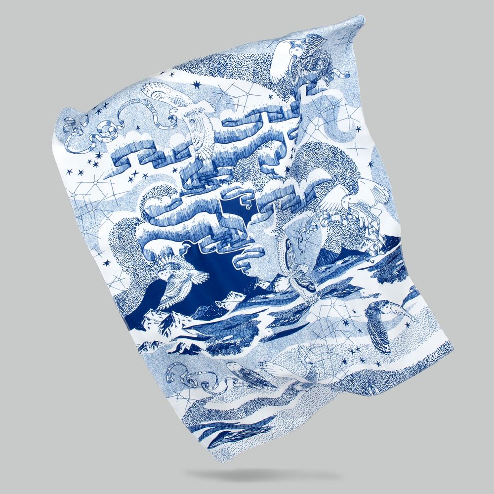 Флисовый плед «Чудеса прилетели» фото на сайте Print Logo.