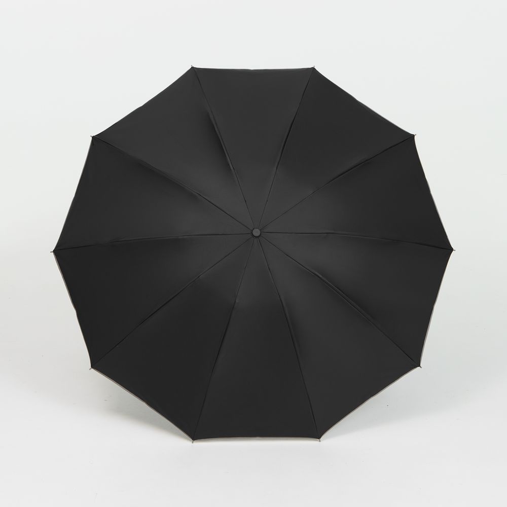 Зонт обратного сложения с ручкой-карабином Foldberry и подарки фото на сайте Print logo.