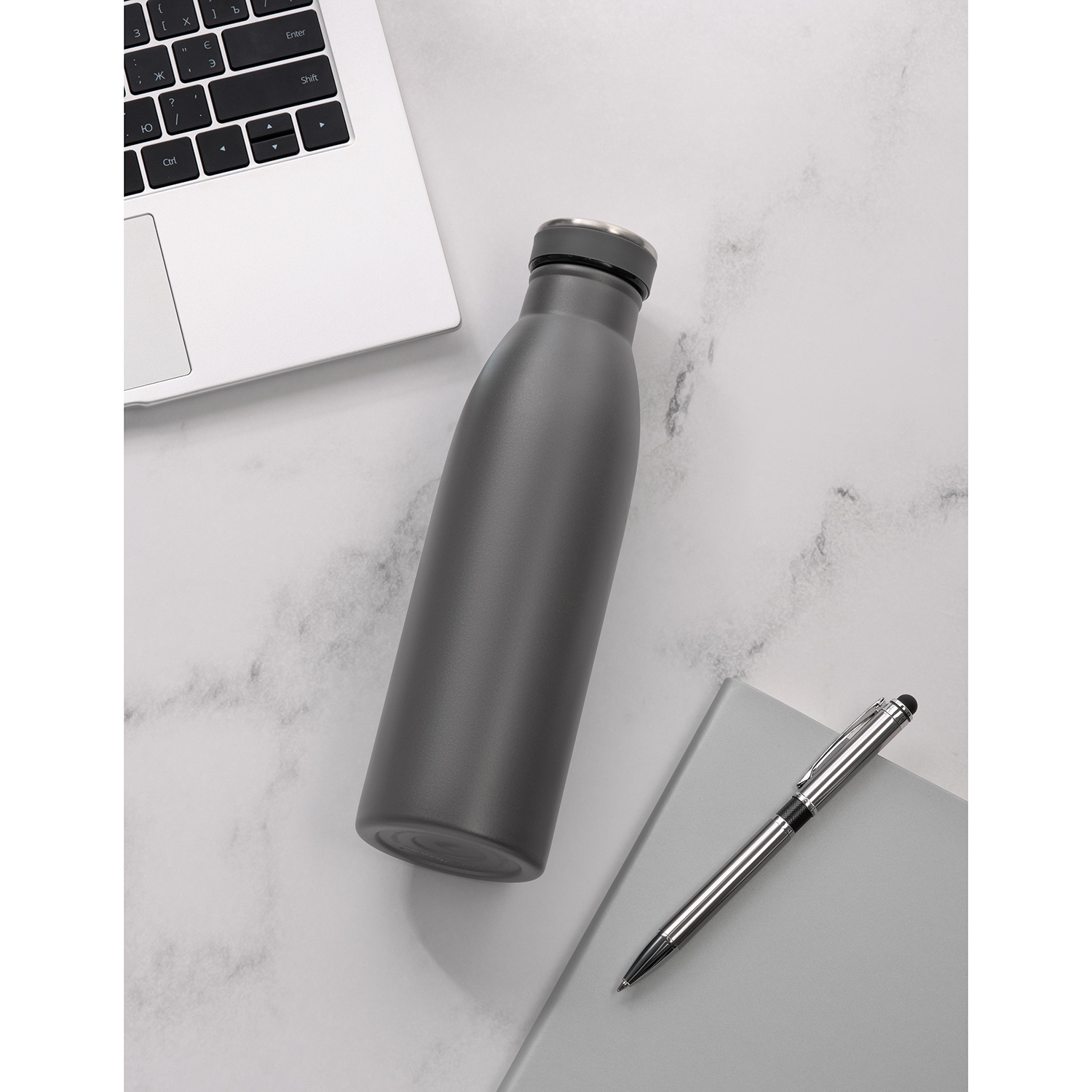 Шариковая ручка iP, синяя фото на сайте Print Logo.