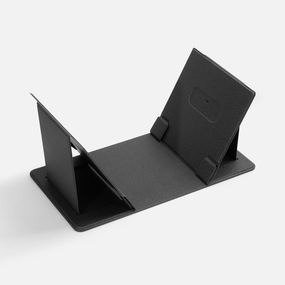 Складной стол для ноутбука с беспроводной зарядкой Kickstand Table фото на сайте Print Logo.