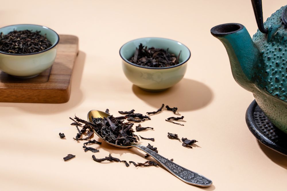 Черный чай с бергамотом фото на сайте Print Logo.