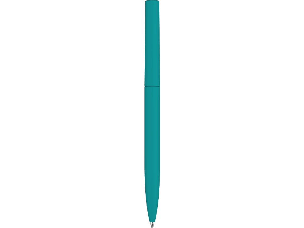 Шариковая ручка  Bright F Gum soft-touch, бирюзовый