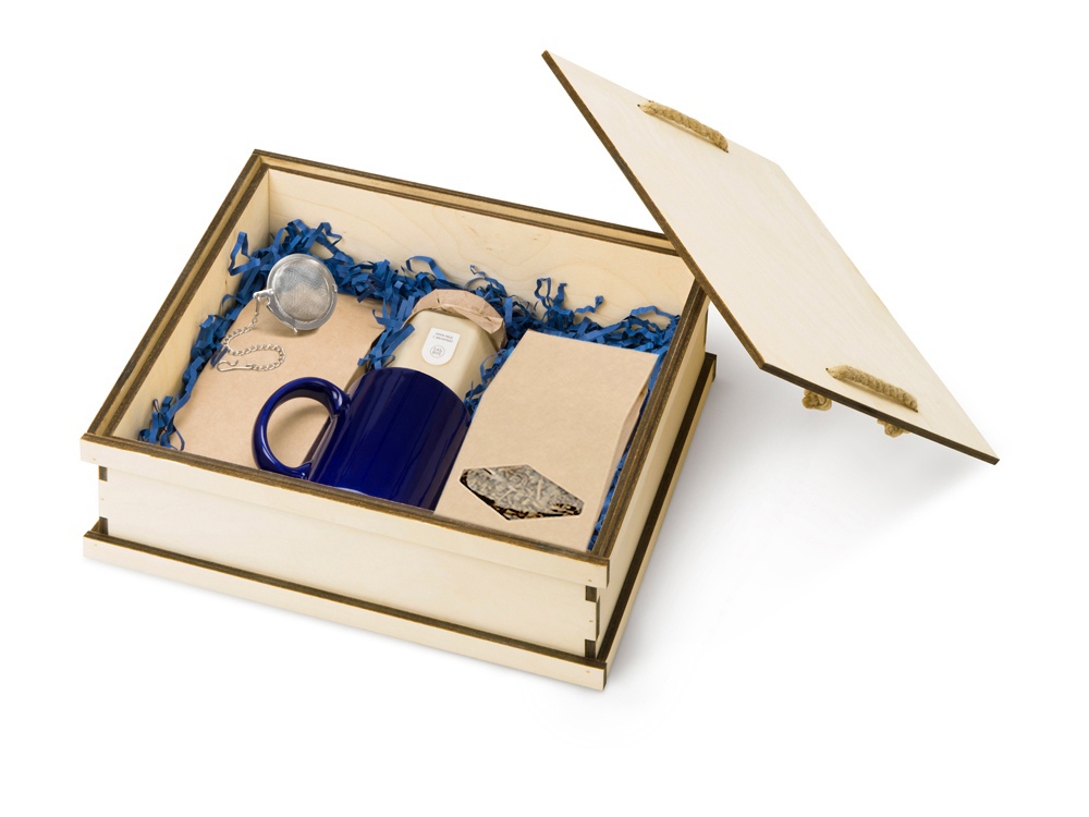 Подарочный набор Tea Duo Deluxe, синий