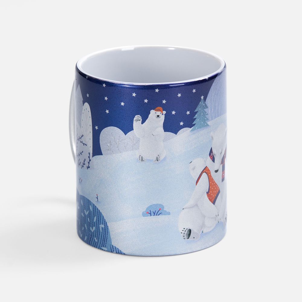 Набор «Праздничный полюс» — пример нанесения логотипа () | Print Logo