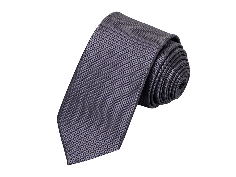 Подарочный набор Long River: обложка для паспорта, галстук (без лого Long River), синяя коробка