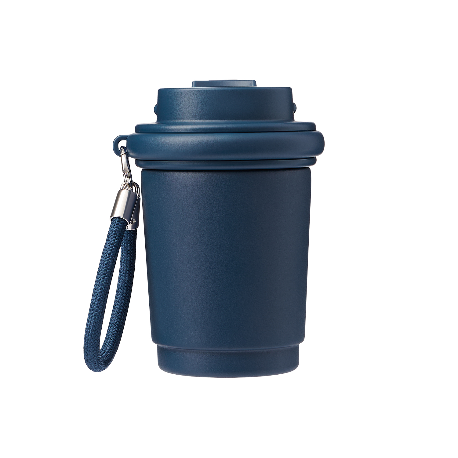 Термокружка вакуумная Sydney, серебряная — пример нанесения логотипа (Portobello Термокружки) | Print Logo