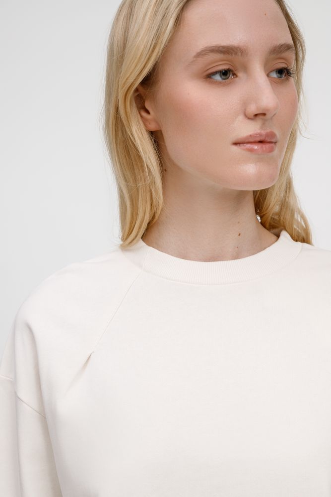 Свитшот унисекс Sinkopa, молочно-белый, размер XL/XXL