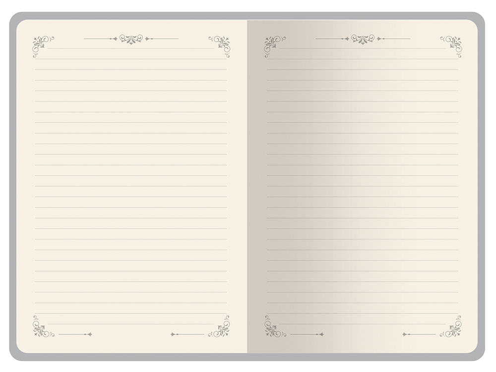 Ежедневник недатированный А5 Royal, красный с бронзовым срезом