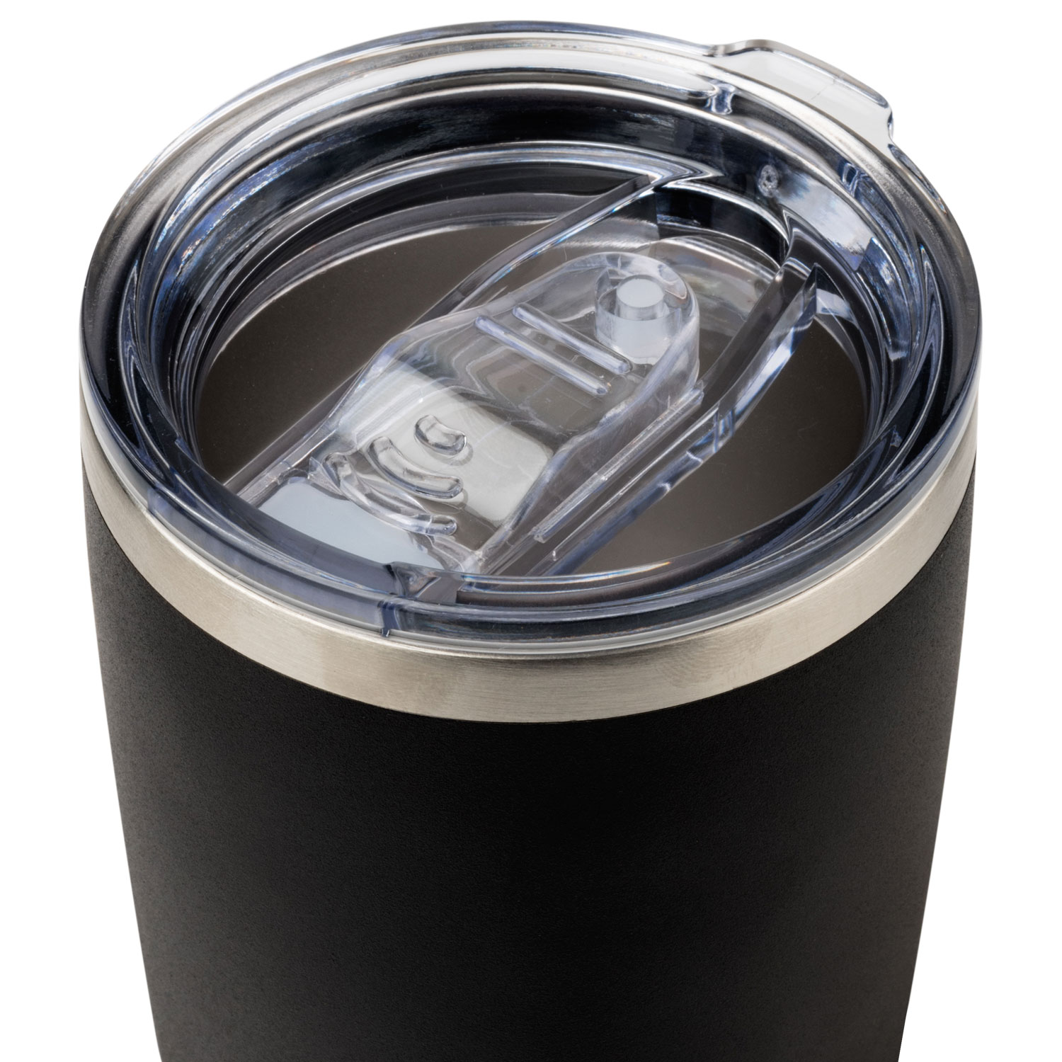 Термокружка вакуумная Вива, черная