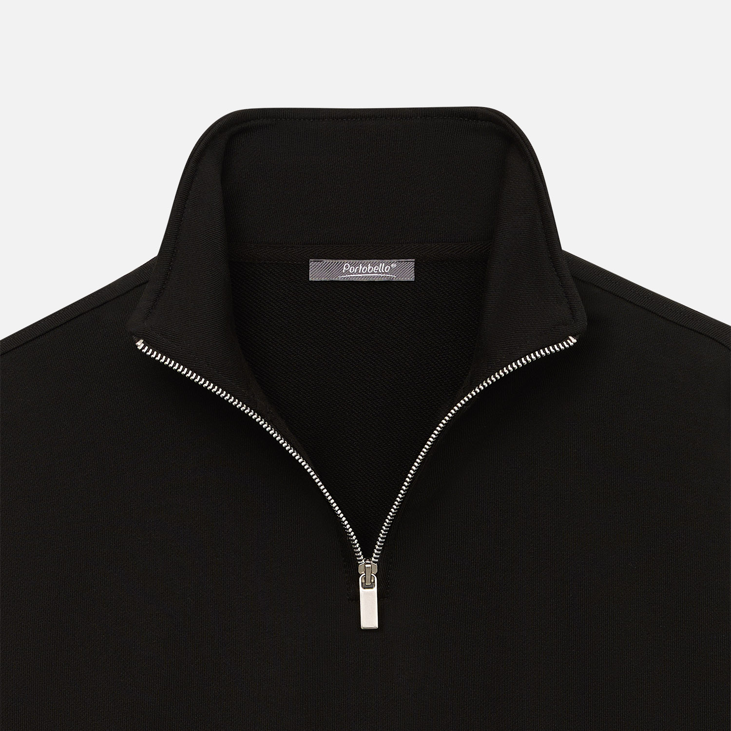 Толстовка на молнии унисекс Флоу (Flow), черная, размер XL/2XL