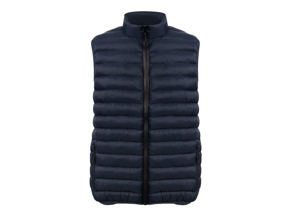 Стеганный жилет Uniqloud, мужской с логотипом U Basic | Print Logo