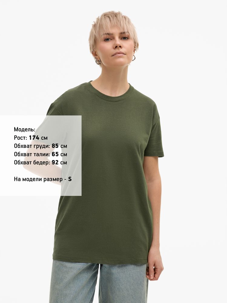 Футболка Regent 150 темный хаки, размер S