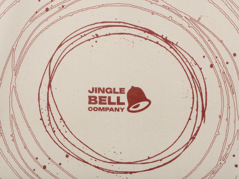 Сумка Donny с донной складкой и парусиновыми ручками, натуральный, с DTF (полноцвет)