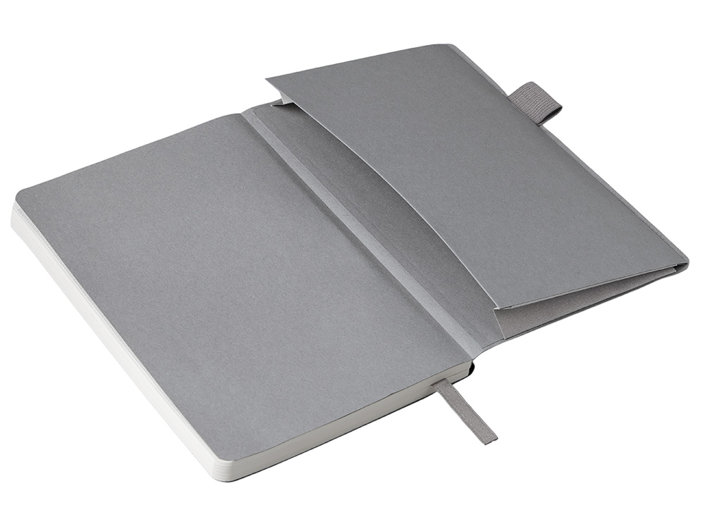 Блокнот Vision Trend А5 в гибкой обложке, серый