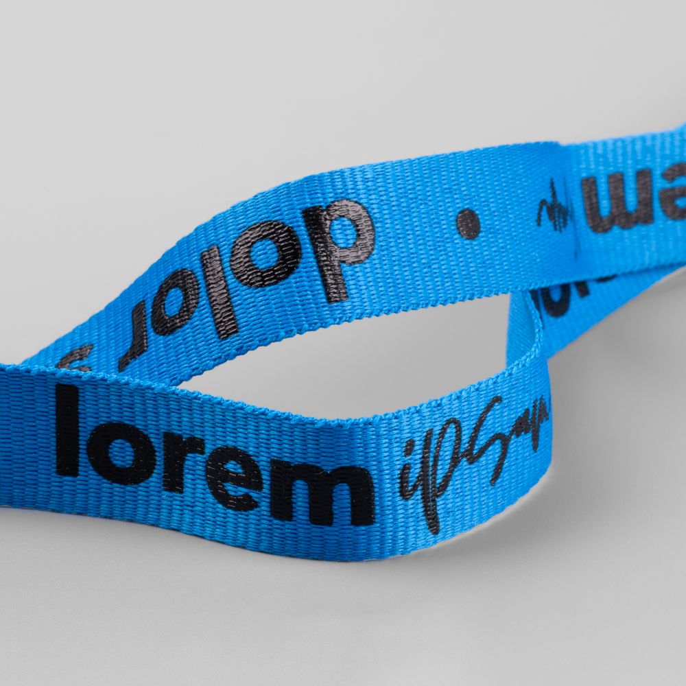 Лента для бейджа с печатью TermoPrint на заказ