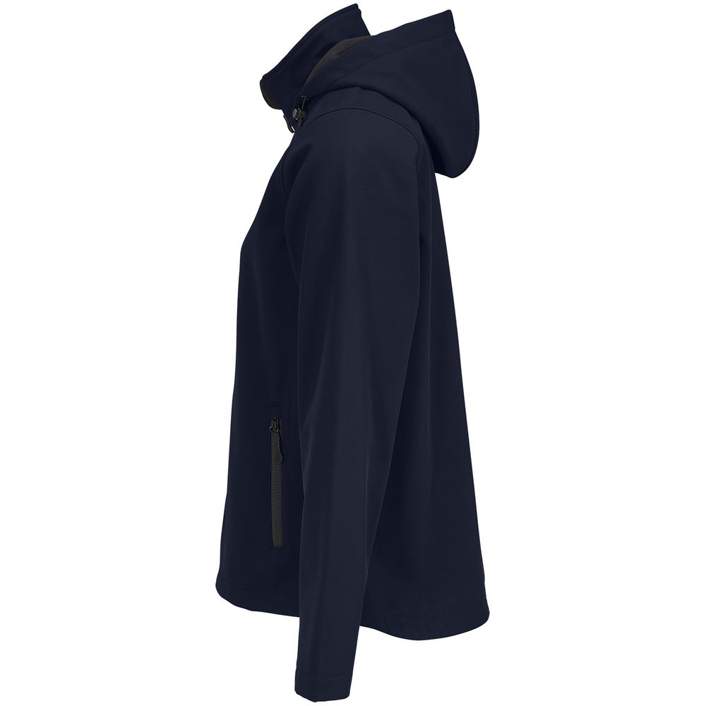 Куртка софтшелл с капюшоном женская Race Women фото на сайте Print Logo.