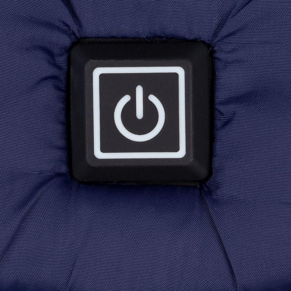 Куртка с подогревом Thermalli Chamonix темно-синяя, размер XL