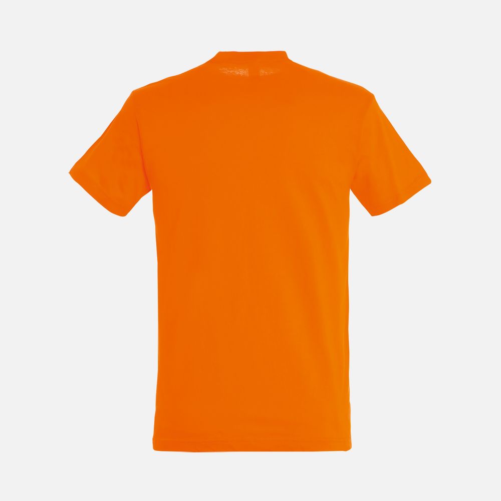 Футболка унисекс Titan, оранжевая, размер M