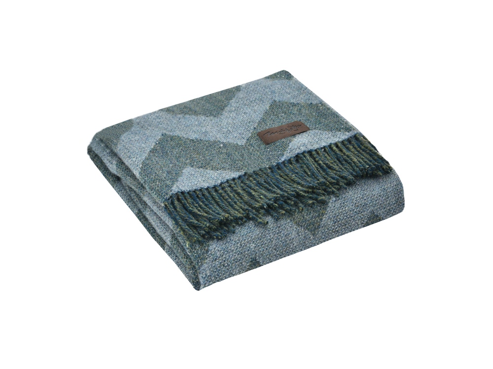 Плед ZIG ZAG с логотипом MARZOTTO | Print Logo