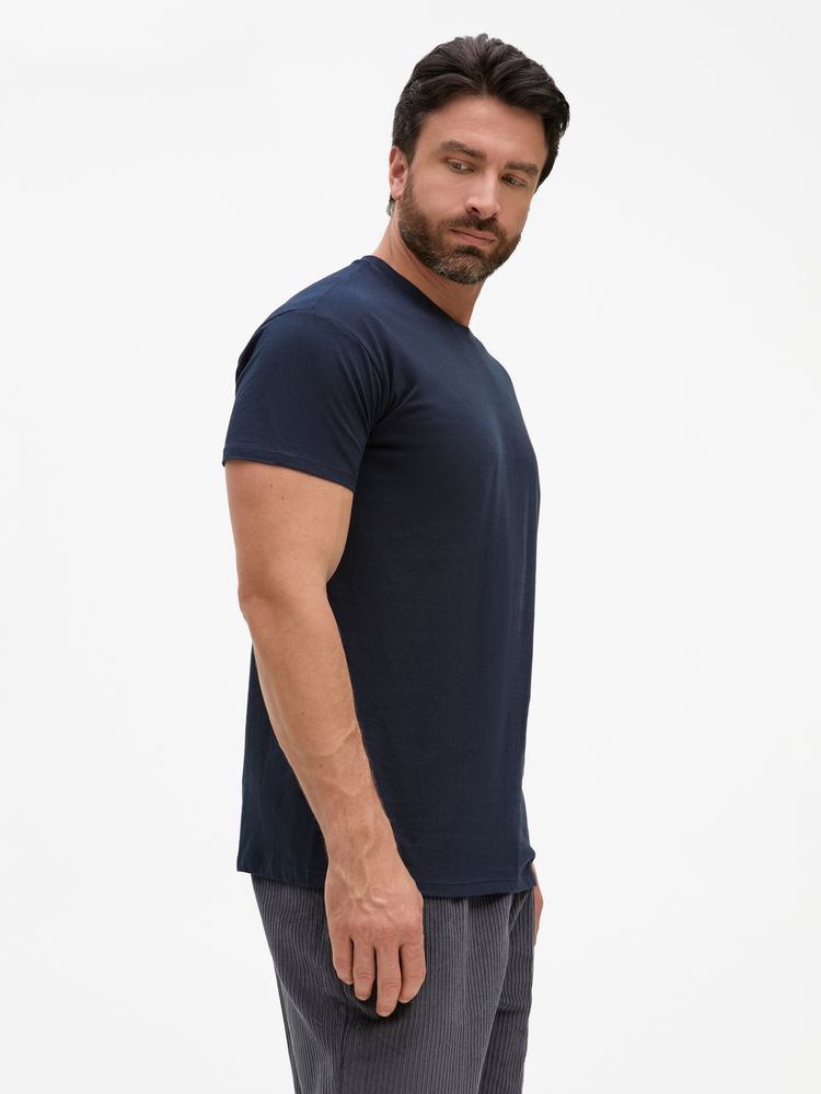 Футболка Regent 150 темно-синяя, размер XS