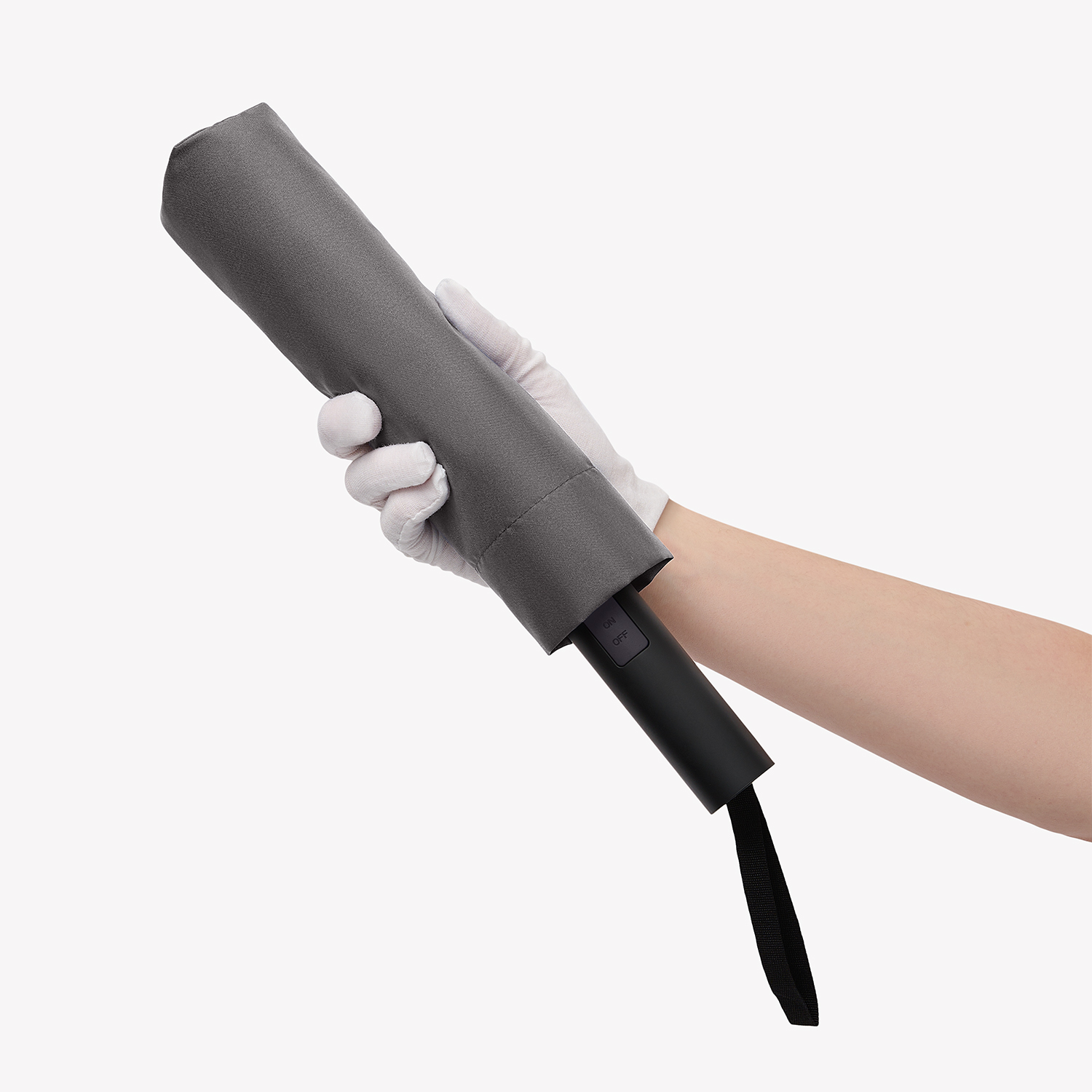 Зонт обратного сложения Олимп (Olymp), синий фото на сайте Print Logo.