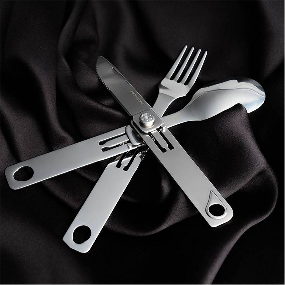 Набор походных столовых приборов C1 фото на сайте Print Logo.