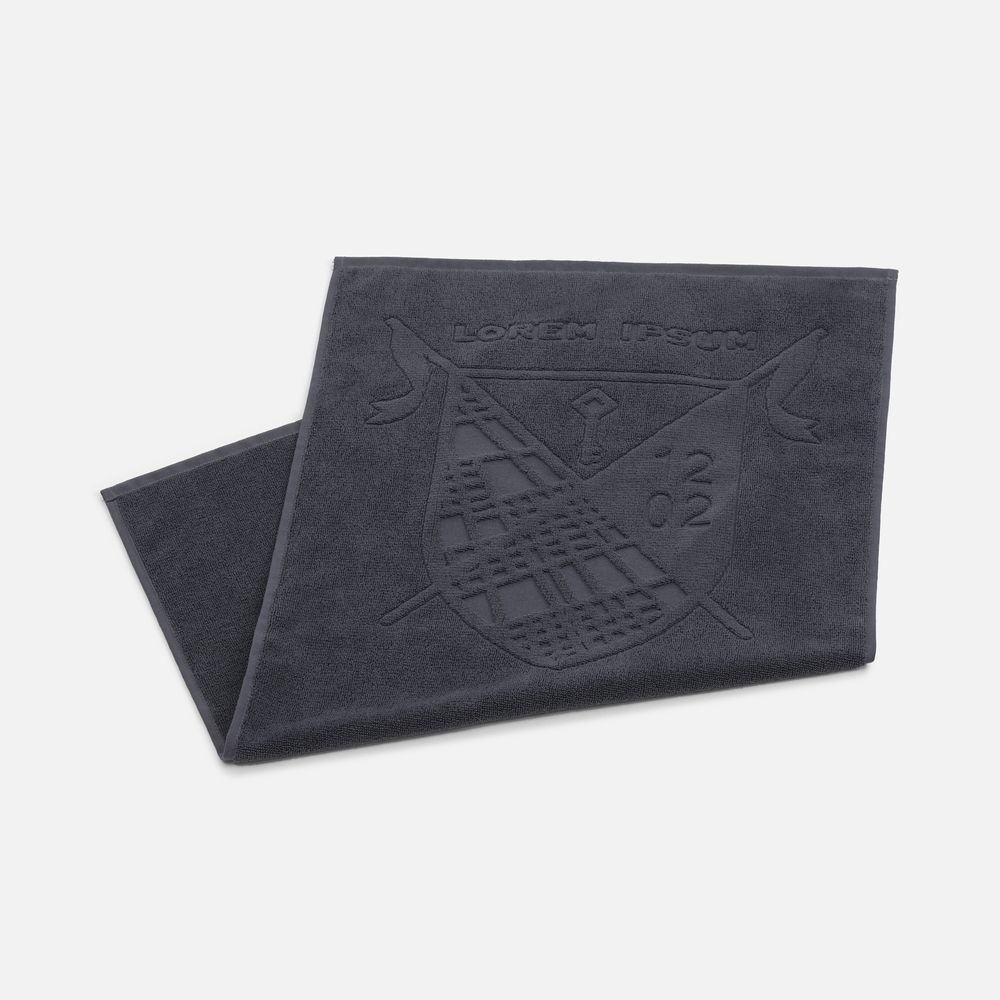 Полотенце на заказ Surpass с рельефным логотипом фото на сайте Print Logo.