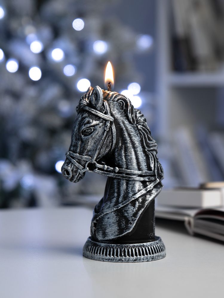 Свеча фигурная «Бюст лошади» фото на сайте Print Logo.