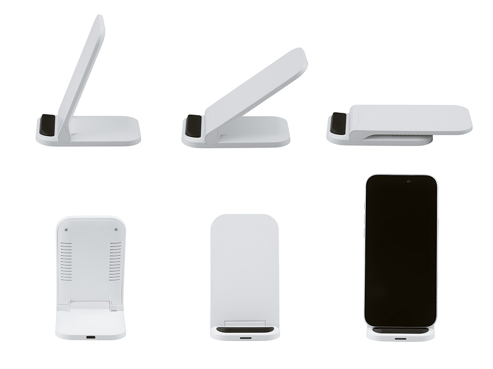 Беспроводное зарядное устройство Foldy, 15 Вт, белый