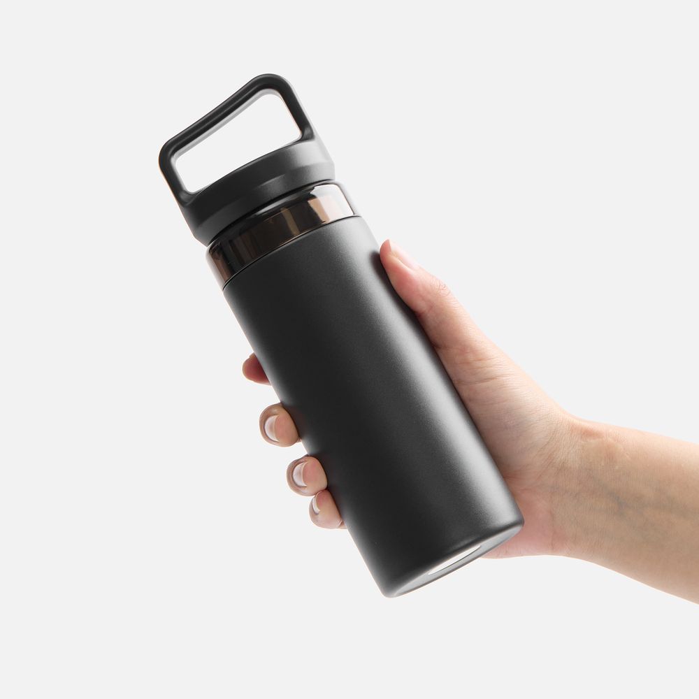 Термостакан Leval с ситечком — пример нанесения логотипа (Molti) | Print Logo