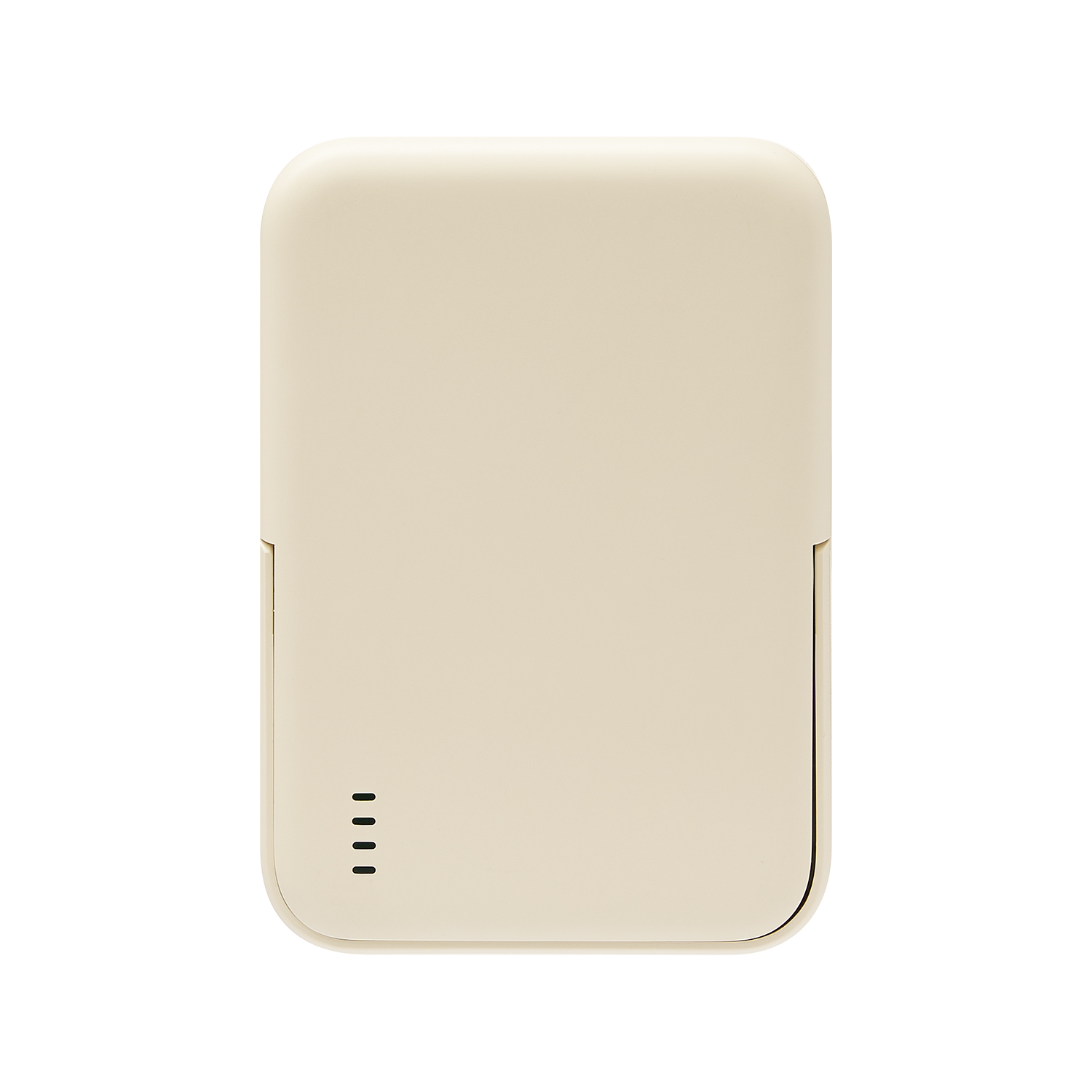 Внешний аккумулятор Юнион PD (Union PD) 10000mAh с функцией беспроводной зарядки 15W, бежевый