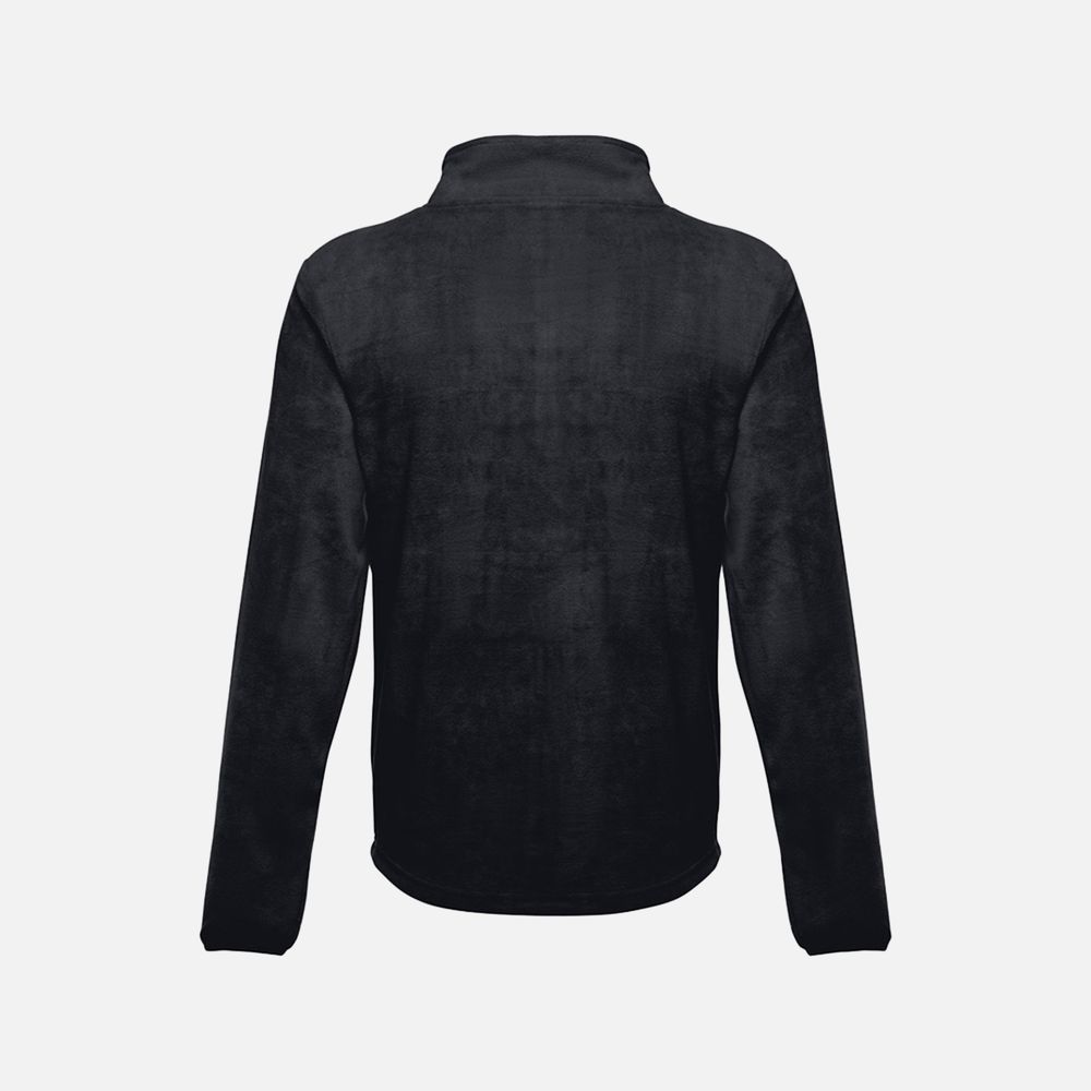 Куртка флисовая мужская Helsinki, черная, размер M